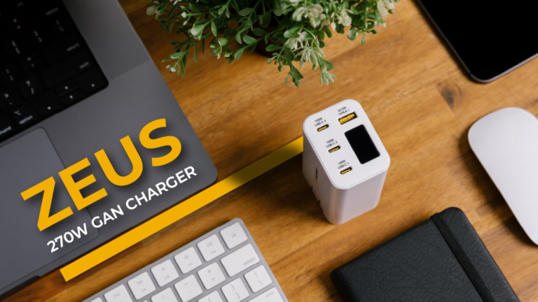 Crowdfunding project - 270W GaN USB-C Charger