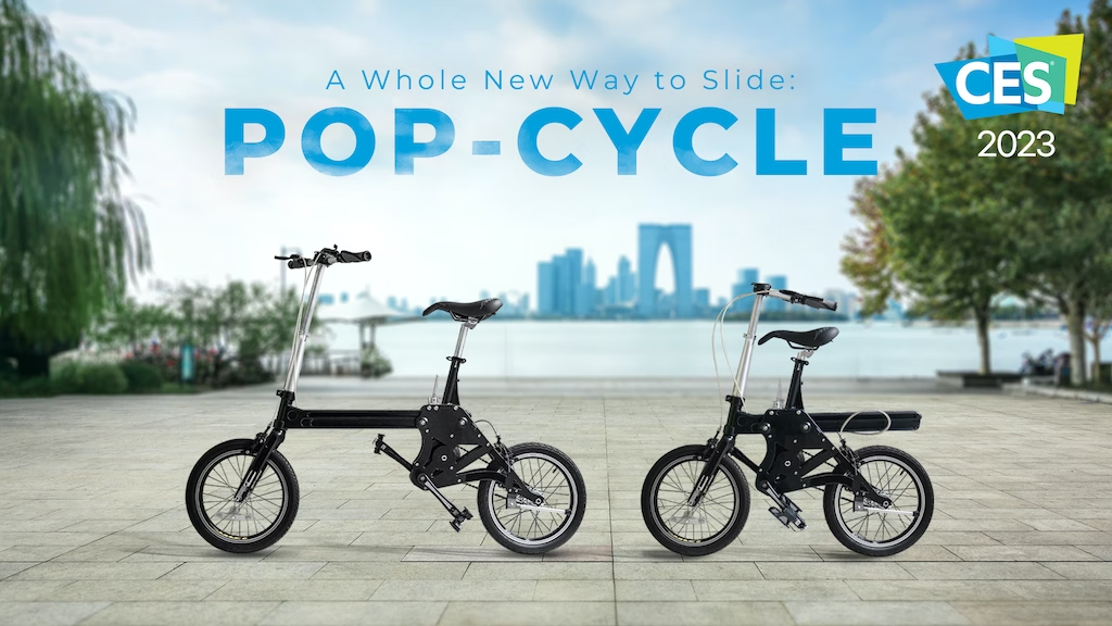 backerviews - Pop-cycle! A whole new foldable and slidable bike