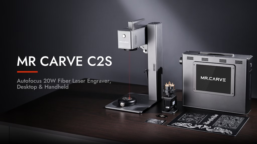 Portfolio banner - Autofocus 20W Fiber Laser Engraver