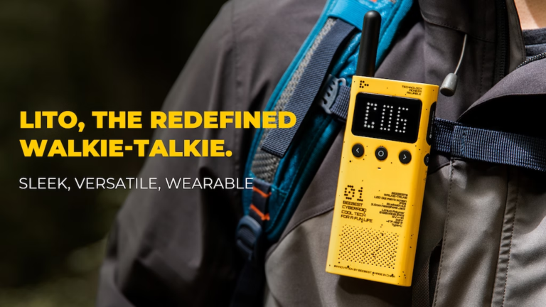 Crowdfunding project - LITO, the Redefined Walkie-Talkie