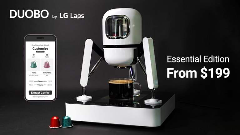 Crowdfunding project - DUOBO Coffee Machine