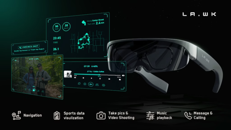 Kickstarter - LAWK ONE：AR Glasses for Outdoor Adventure