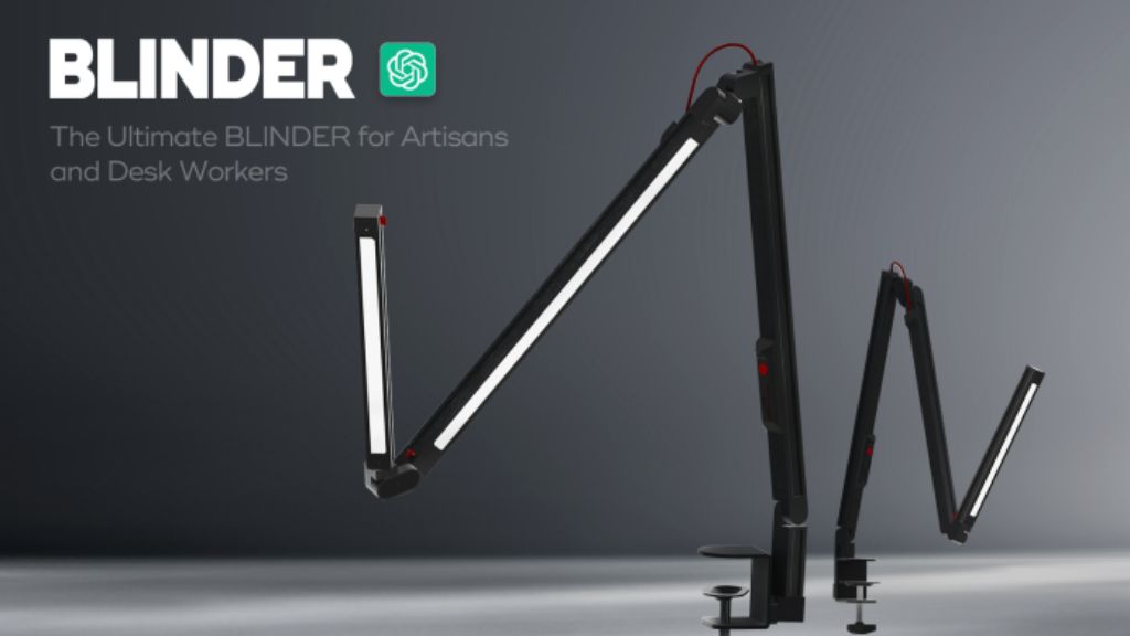 Kickstarter - Productivity Redefined AI-Powered Desk Lamp