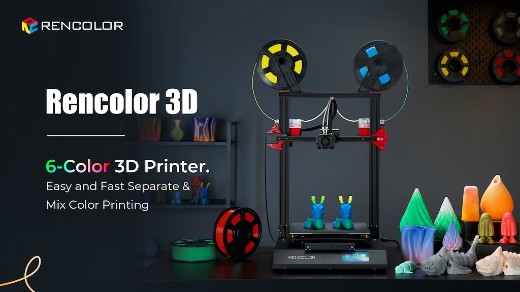 Kickstarter - 6-Color 3D Printer