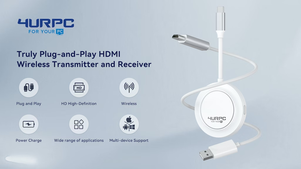 Kickstarter - 4URPC Truly Plug-and-Play Wireless Transmitter and Receiver