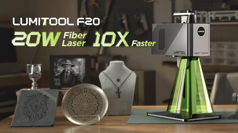 Kickstarter - LumiTool 20W Fiber Laser Engraver