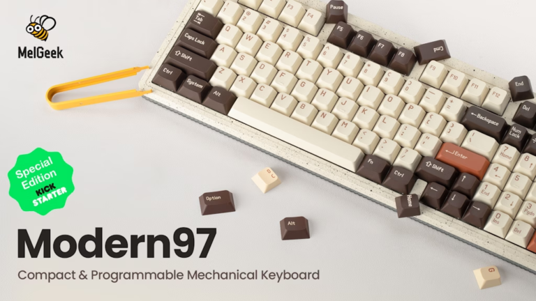 Kickstarter - MelGeek Modern97 Compact & Programmable Mechanical Keyboard