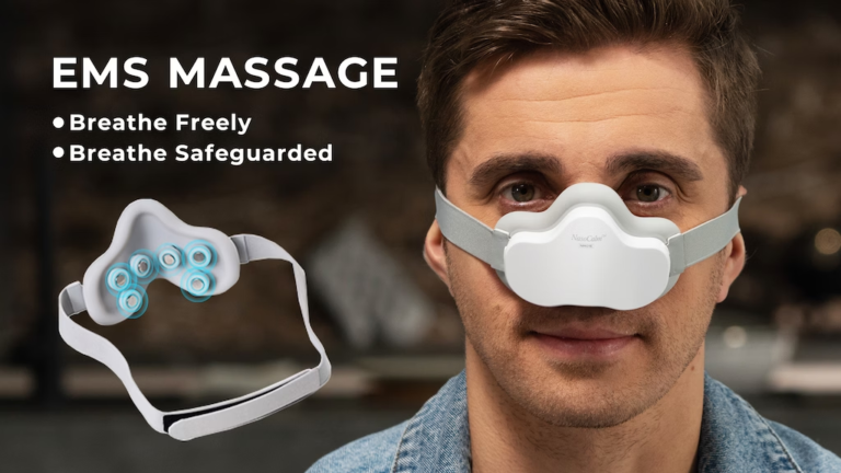 Kickstarter- NasoCalm World's 1st Relieve Nasal Congestion EMS Massager