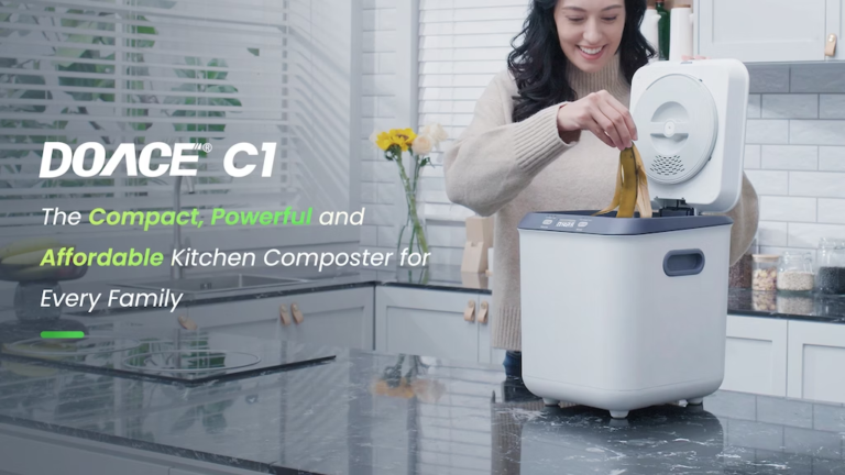 Kickstarter - DOACE C1, Compact, Powerful and Affordable Kitchen Composter