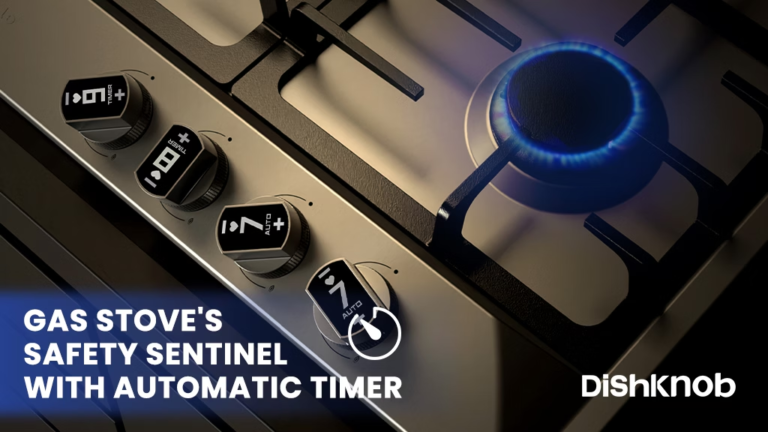 Kickstarter - DishKnob Gas Stove's Safety Sentinel with Automatic Timer