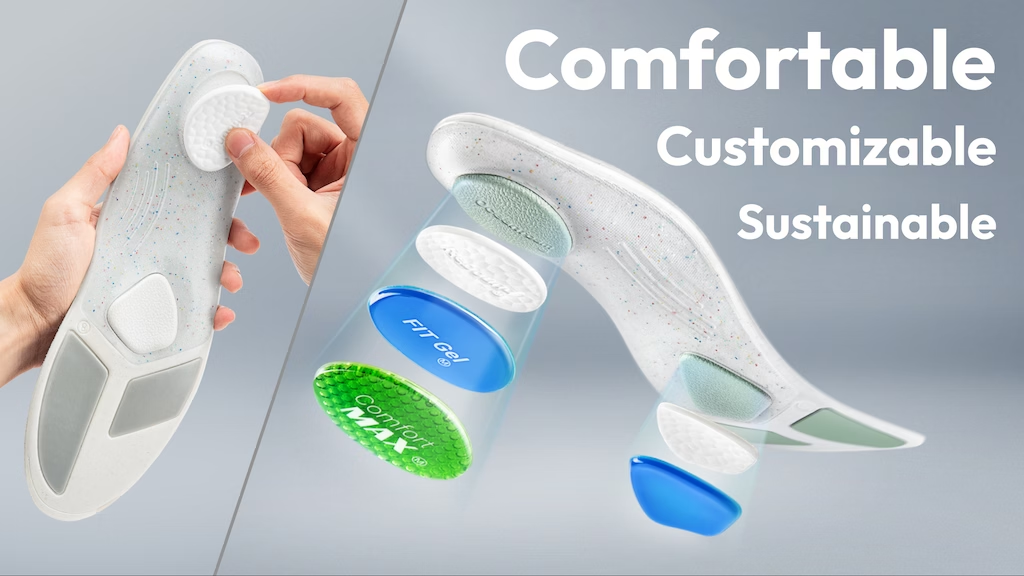 Kickstarter - EcoDasher Insole Customized Comfort Made Sustainably