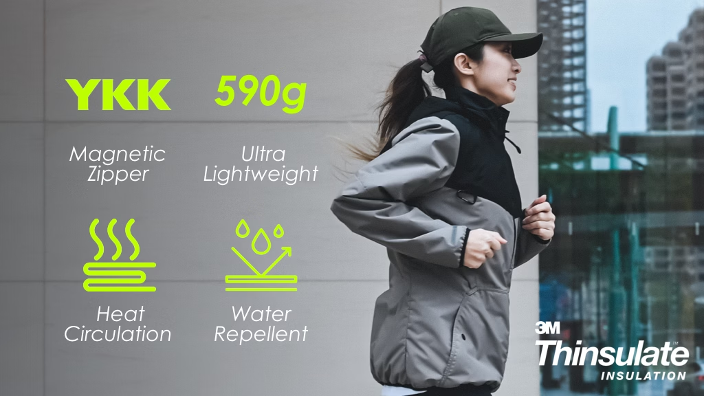 HOMI Ultra Lightweight All Weather Down Jackets backerviews