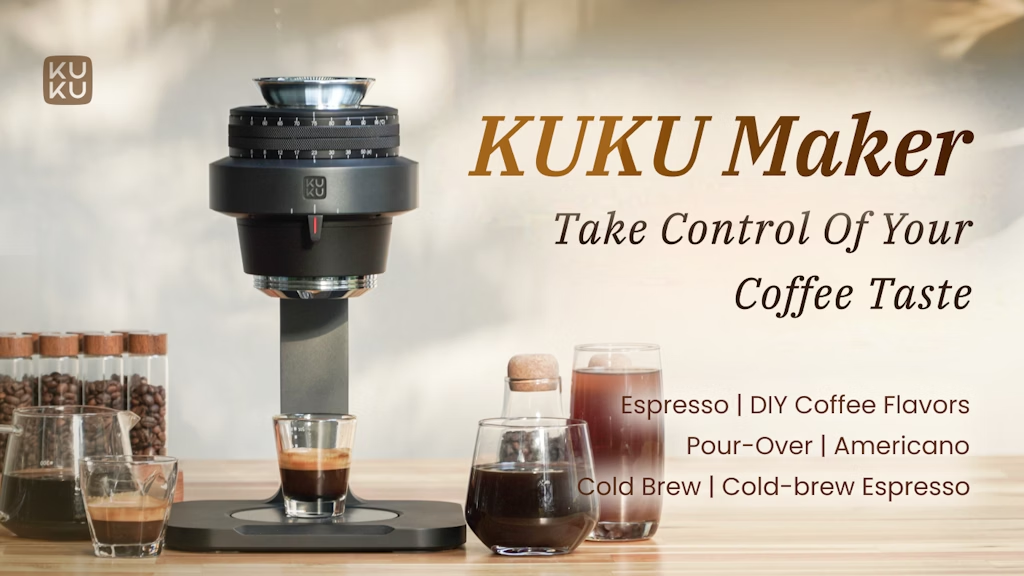 Kickstarter - KUKU Maker Take Control Of Your Coffee Taste