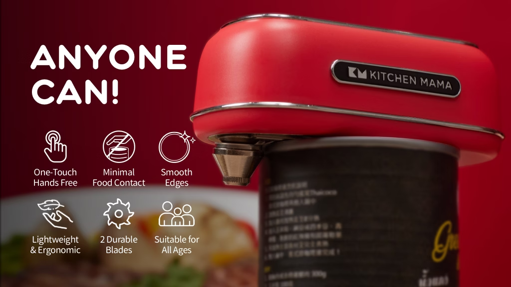 Kickstarter - Kitchen Mama Orbit One Can Opener Your Best Culinary Helper