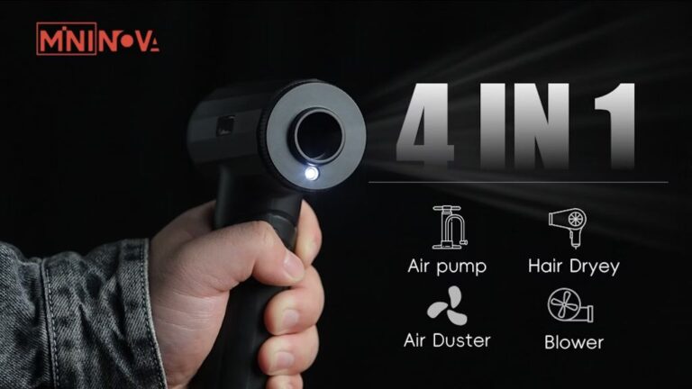 Kickstarter - MiniNova丨High-speed Air Pump, Blower, Hair Dryer&Air Duster