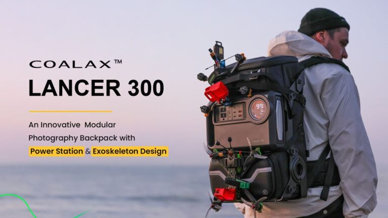 Kickstarter - Lancer 300 - Modular Backpack with Power and Selfie Stick