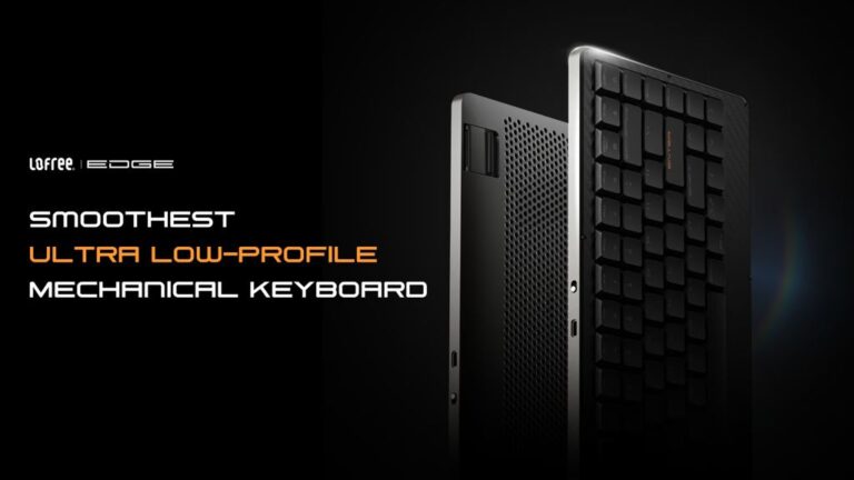 Kickstarter - Lofree EDGE, Smoothest Ultra Low-Profile Mechanical Keyboard