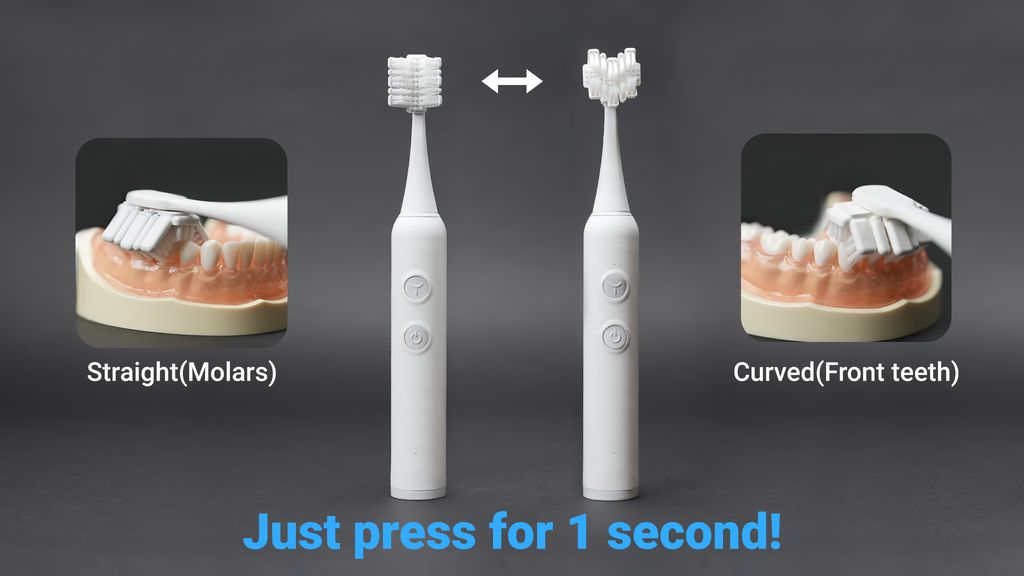 Kickstarter - Smart E-Toothbrush Automatically Adjusts to Your Dentition!