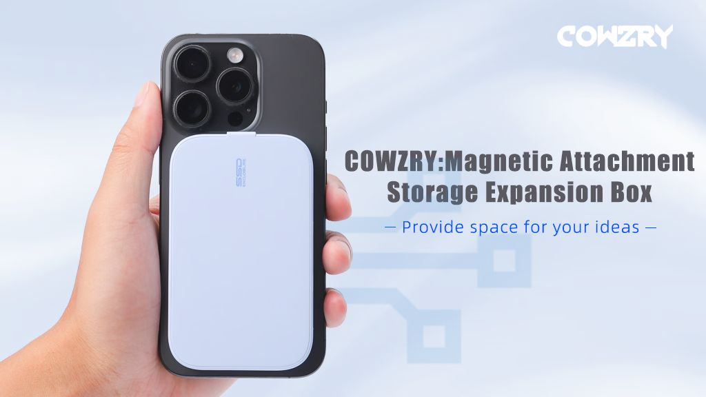 Kickstarter - COWZRYMagnetic Attachment Storage Expansion Box
