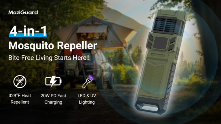 Kickstarter - MoziGuard Your Ultimate Outdoor Mosquito Repeller Solution