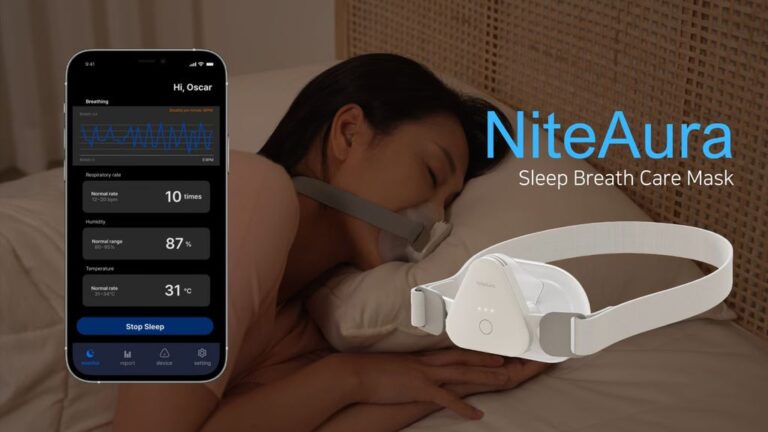 Kickstarter - NiteAura Sleep Breath Care Mask