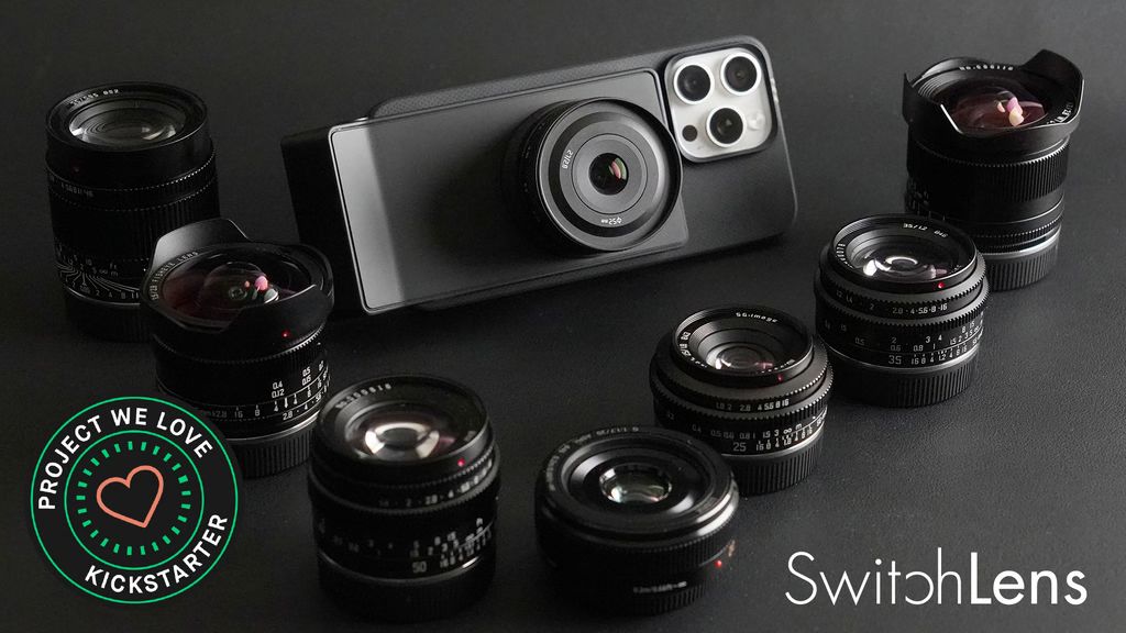 Kickstarter - SwitchLens - Turn any Smartphone into a Professional Camera