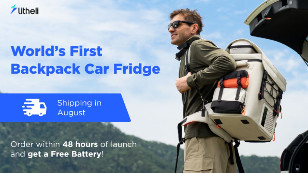 Indiegogo - Litheli FrozenPack The First Backpack Car Fridge