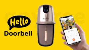 Kickstarter - anyfree Hello Doorbell Solar-Powered Smart Home Security