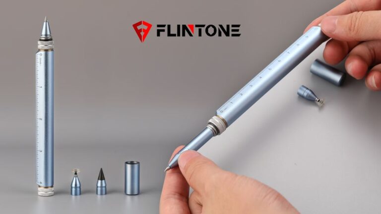 Kickstarter - FLINTONE 4-in-1 EDC Pen Pen,Pencil,Touch Pen&Super Ruler