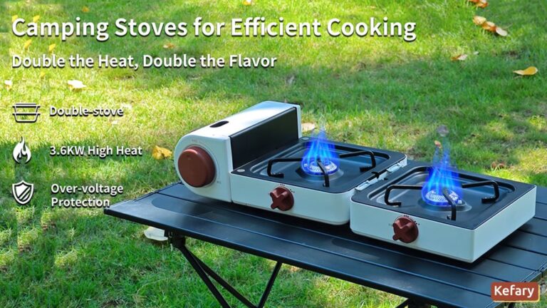 Kickstarter - Kefary Dual Cassette Stoves for Outdoor Cooking Adventure