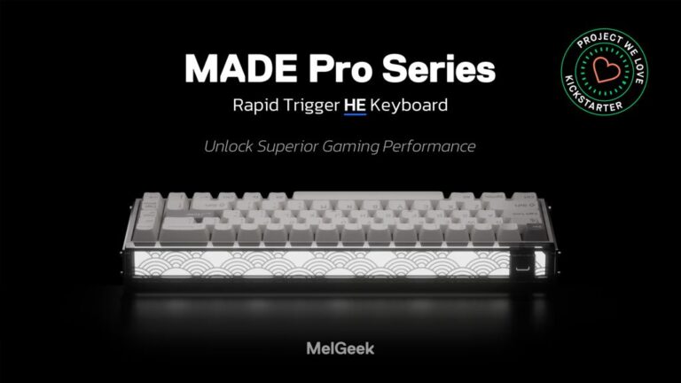 Kickstarter - MelGeek MADE68 Pro & MADE84 Pro, Rapid Trigger HE Keyboard