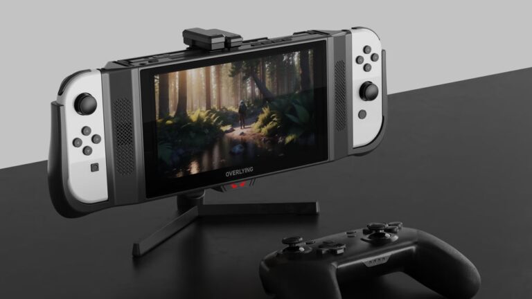 Kickstarter - OVERLYING Portable Nintendo Switch Monitor with TV Mode