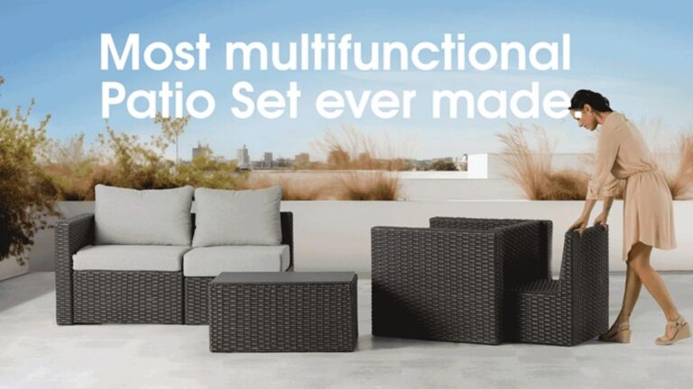 Kickstarter - Transformer Patio Set - Expands With Endless Possibilities!