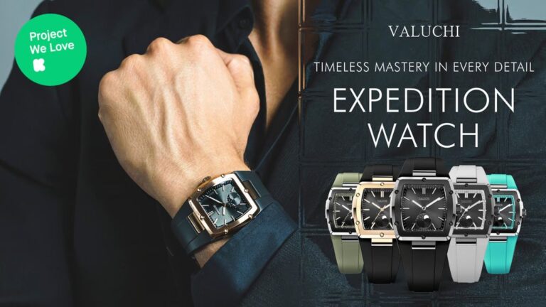 Kickstarter - Valuchi Expedition Watch Timeless Mastery in Every Detail