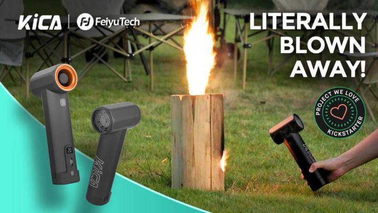 Kickstarter - Kica JetFan Max：The World's Most Powerful Air Blaster