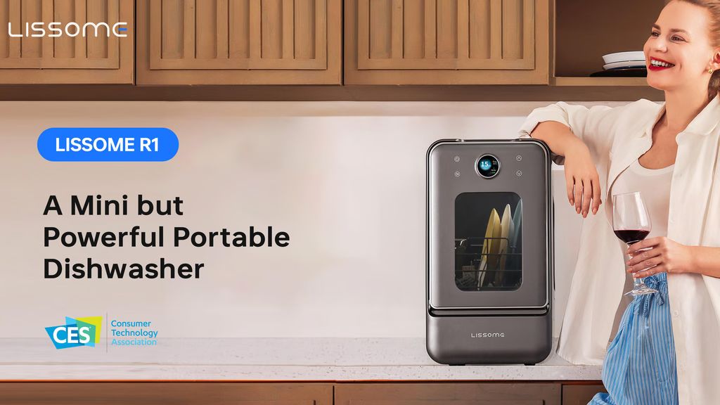 Kickstarter - LISSOME R1 The Smartest Portable Dishwasher