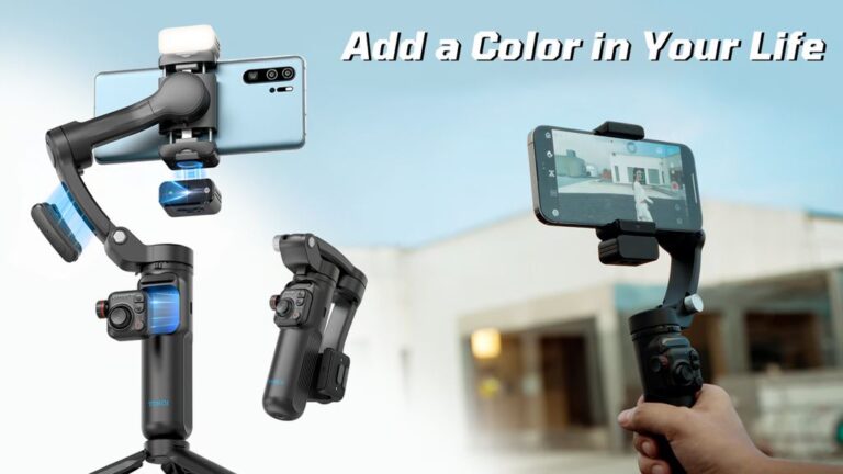 kickstarter - TOKQI M03 Upgraded Intelligent 3-Axis Gimbal Stabilizer