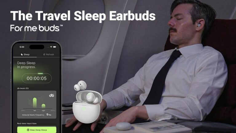 Kickstarter - For Me Buds The Sleep Earbuds for Smart Travel