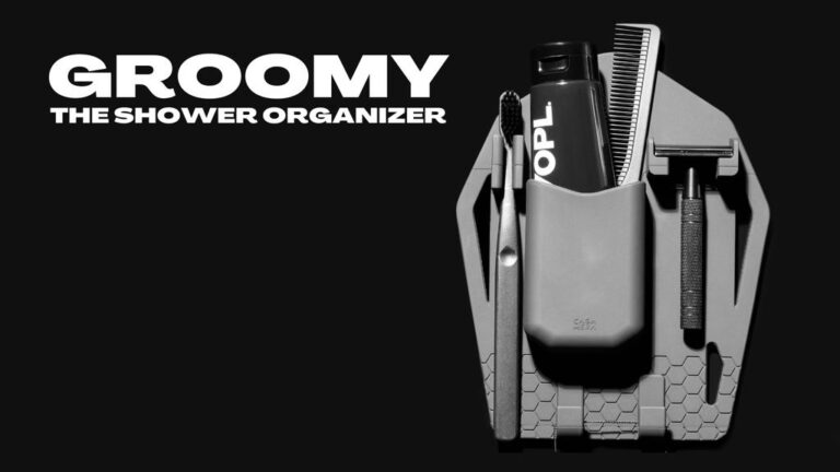 Kickstarter - Groomy The Shower Organizer