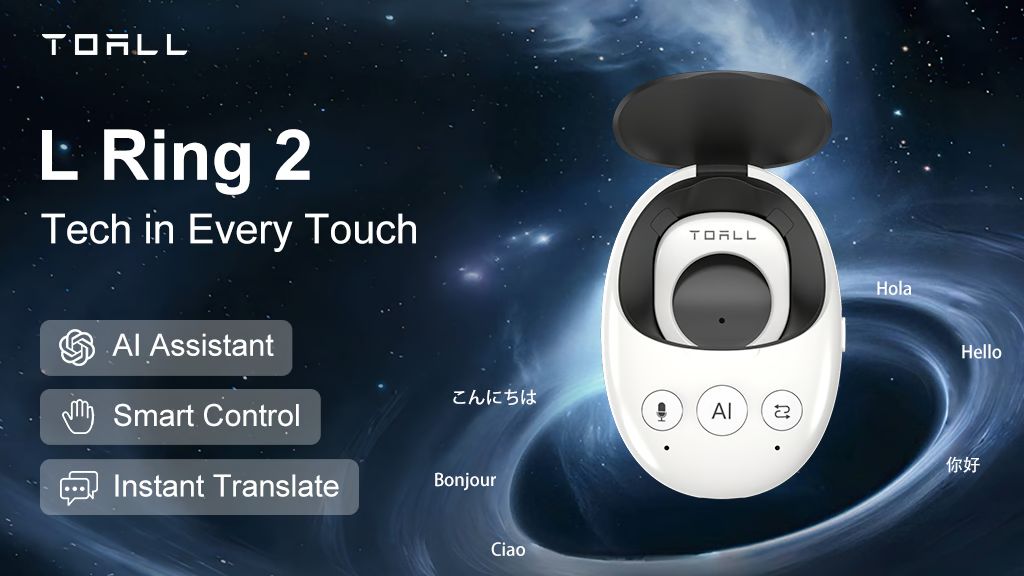 Kickstarter - L-Ring 2 ChatGPT-Powered Ring for Control, Translate & More