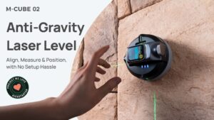 Kickstarter - M-Cube 02 Anti-Gravity Laser Level Align, Measure, Position