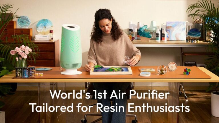 Kickstarter - Resiners Purair Air Purifier Tailored for Resin Enthusiasts