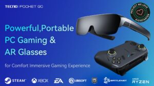 Kickstarter - TECNO World's 1st AR Gaming Handheld Computer w Windows 11