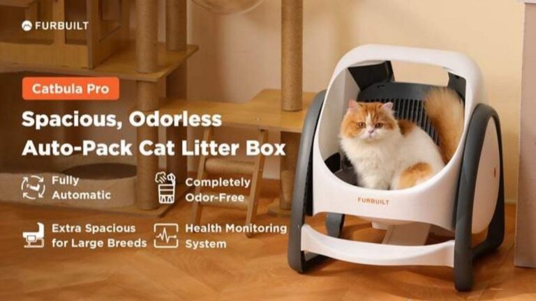 Kickstarter - Catbula Pro - Spacious, Odorless Auto-Pack Cat Litter Box