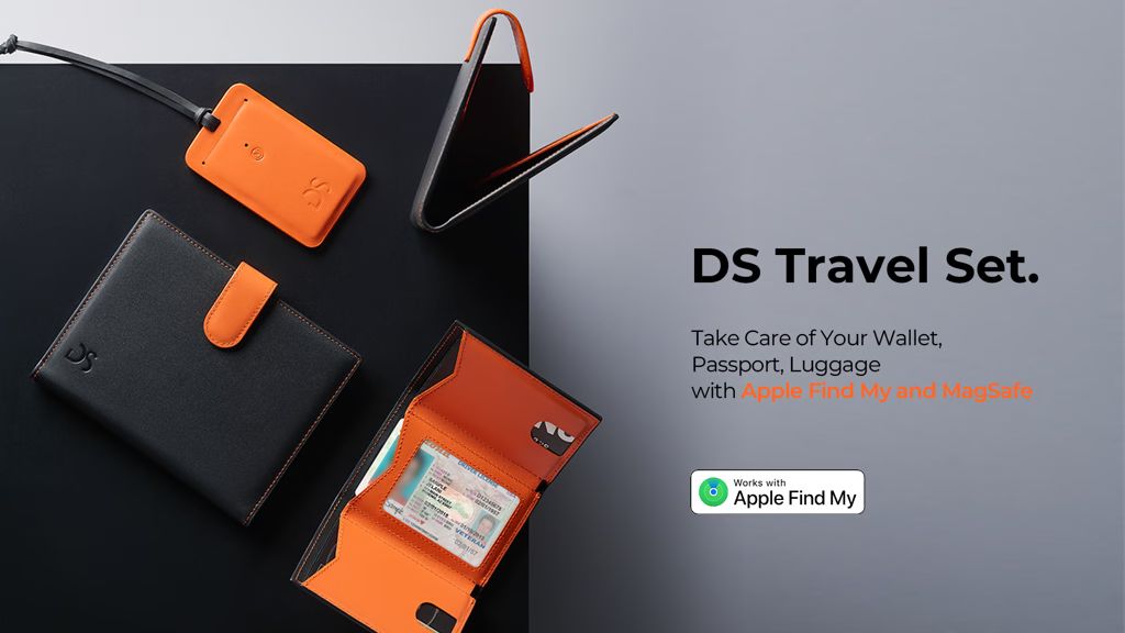 Kickstarter - DS Travel Set, Keep Your Essentials Safe with Apple Find My