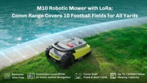 Kickstarter - M10 Robotic Mower Covers 10 Football Fields for All Yards