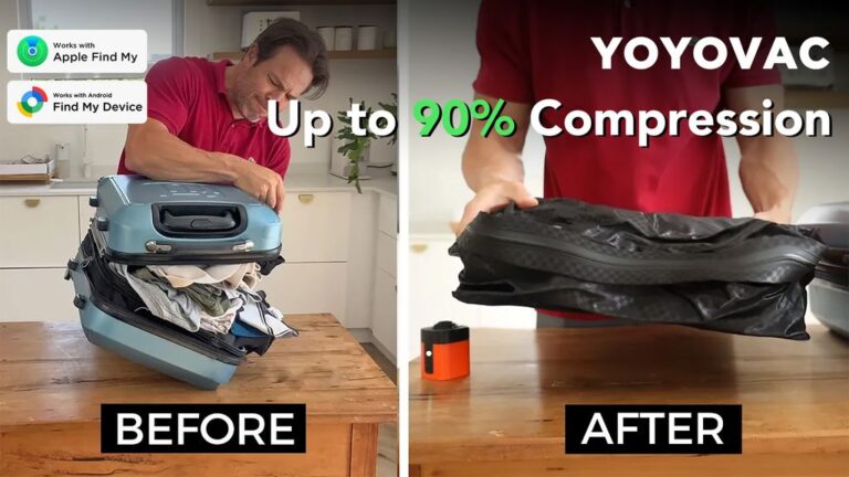 Kickstarter - Say Goodbye to Checked Bags – Pack Smarter with Yoyovac Now!