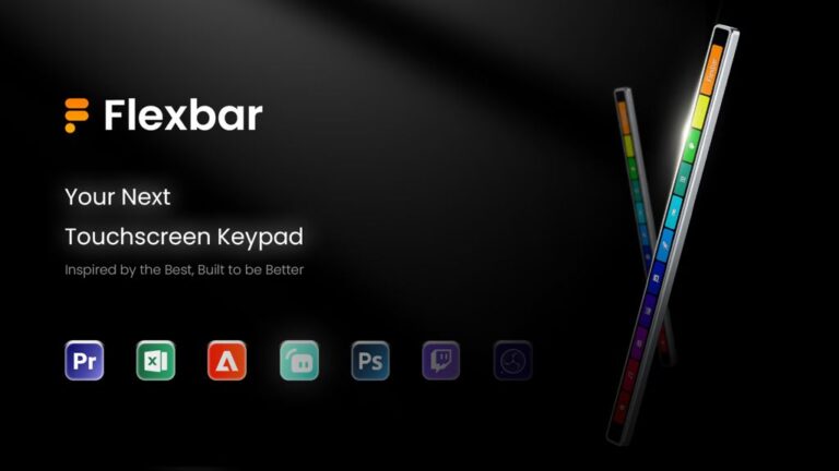 Kickstarter - Flexbar A Versatile & Fully Customizable Touch-Bar Solution