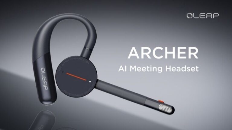 Kickstarter - Oleap Archer Meeting Headset Record, Transcribe, Summarize