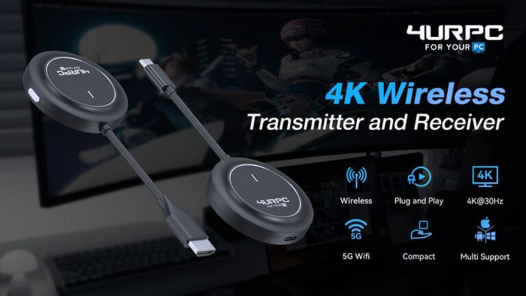 Kickstarter - 4URPC 4K Type-C Wireless Transmitter and 4K HDMI Receiver